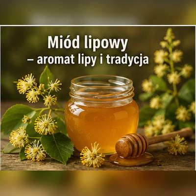 Miód lipowy – kwiatowy aromat lipy i złocista barwa